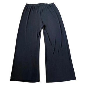 The Magic Scarf Co Wide Leg Pull On Stretchy Casual Pants Women Plus Size XL-2X